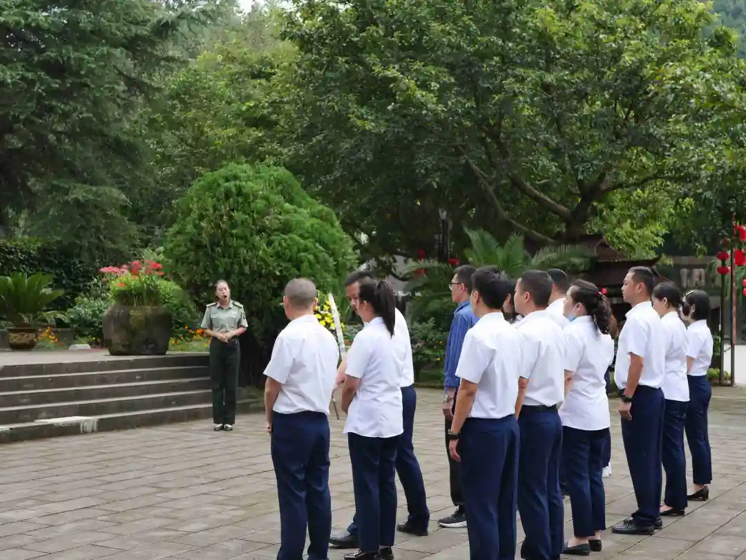 學(xué)黨史 明初心 知使命 | 躍尚物業(yè)黨支部在廣元蒼溪紅軍渡開(kāi)展主題教育活動(dòng)(圖4)